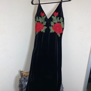 Black Roses Dress